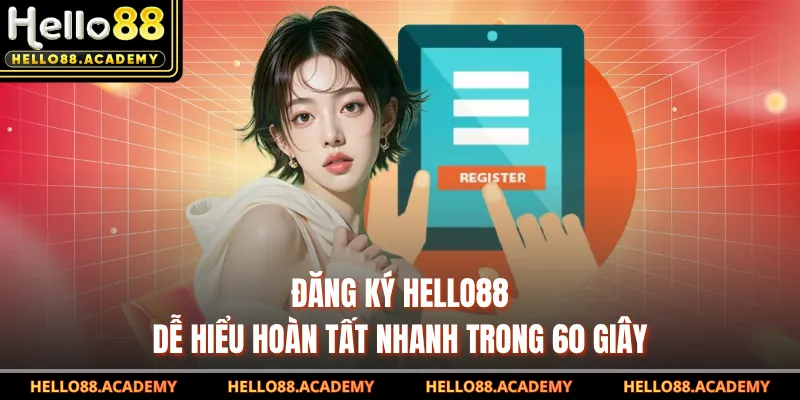 Đăng Ký HELLO88 Dễ Hiểu Hoàn Tất Nhanh Trong 60 Giây
